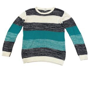 Womens Sweater Medium Y2K 90’s Back to School Cozy Grandma Casual Fitted